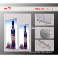 aluminum Material and advertising display Usage free standing advertising banners